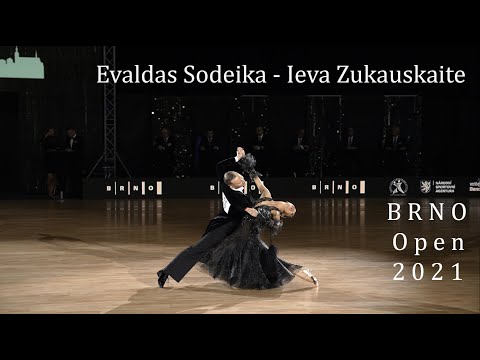 Evaldas Sodeika and Ieva Zukauskaite winner of WDSF World Championship Standard. Slow Walz