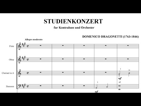 E.Nanny-D.Dragonetti - Concerto for Double Bass and Orchestra in A Major