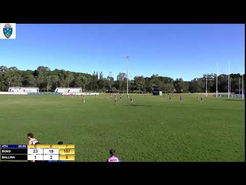 QFA Div 2 South  Round 9 - Reserves -  Bond uni v Ballina