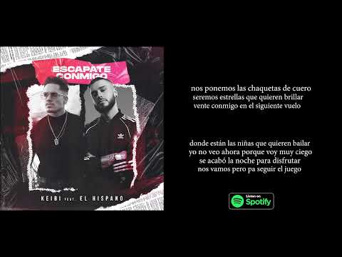 KEIBI & ADRIAN RODRIGUEZ - ESCAPATE CONMIGO