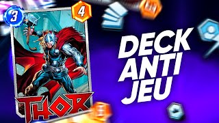 LE DECK THOR ET LEECH ANTI JEU SUR MARVEL SNAP