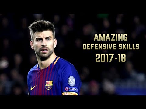 Gerard Piqué 2017-18 | Amazing Defensive Skills
