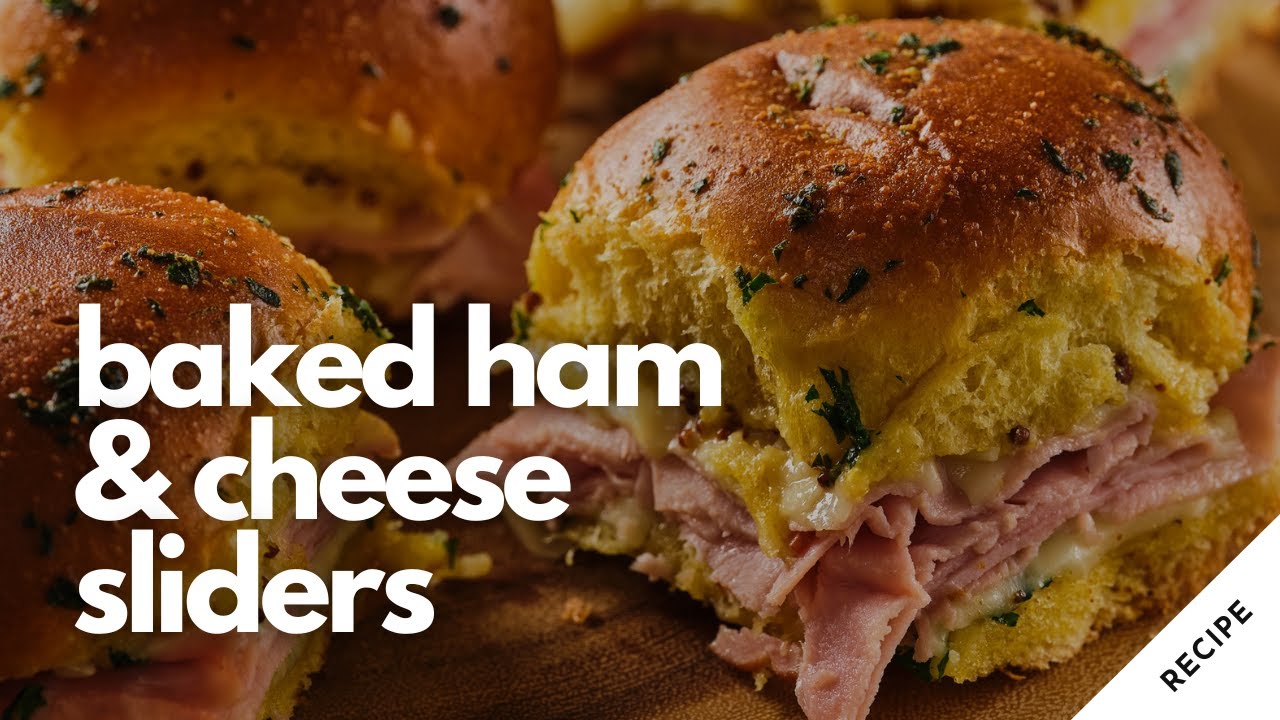 Baked Ham and Cheese Sliders | Ontario Pork Recipes