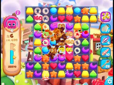 Cookie Jam Blast Level 699 - NO BOOSTERS 🍪 | SKILLGAMING ✔️