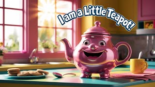 "🌟 Sing Along with 'I’m a Little Teapot' | Fun Nursery Rhymes for Toddlers! ☕️🎶"