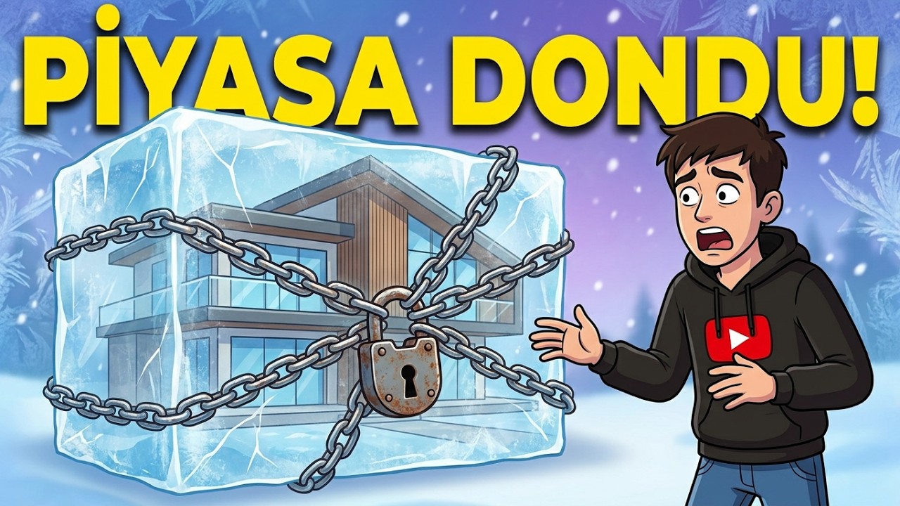 Piyasa Resmen Dondu! Ev Fiyatları Neden Düşmüyor?