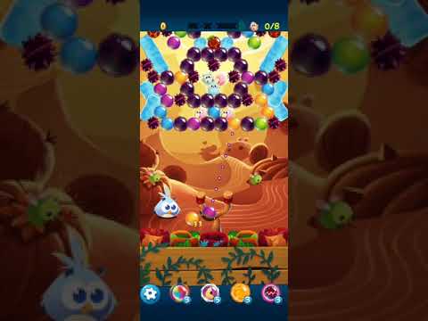 Angry birds pop bubble shooter level 210 3 STARS NO BOOSTER