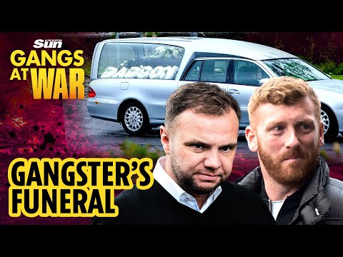 Gangland funeral for slain Scots hoods Eddie Lyons Jr & Ross Monaghan takes place in Glasgow