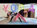 Trying The HARDEST Yoga POSITIONS Couples Edition Pt 3 Yoga Challenge Hailee And Kendra