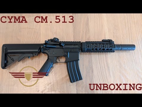 [UNBOXING] CYMA CM.513 M4 CQB Unboxing - amazing budget starter