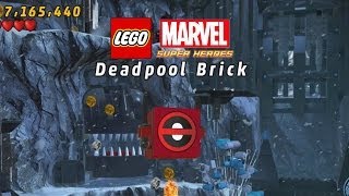 Lego Marvel-Unlock Deadpool Brick Mini Characters