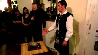 preview picture of video 'Burns Supper at the House o' Hill Hotel and Restaurant - January 26th 2013'