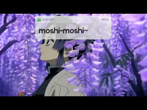 Notification sound | Kocho Shinobu | "moshi-moshi"