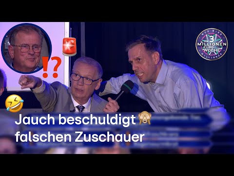 Sowas gabs noch nie! 😱​😂​ "Bitte um Entschuldigung" ​​​| Wer wird Millionär? 3-Millionen-Euro-Woche