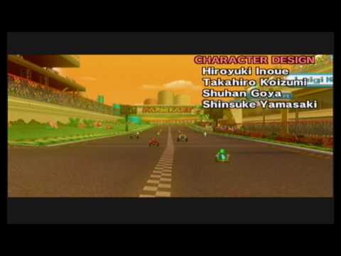 Mario Kart Wii Credits HD