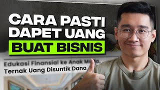 Cara Pasti Dapet Investor