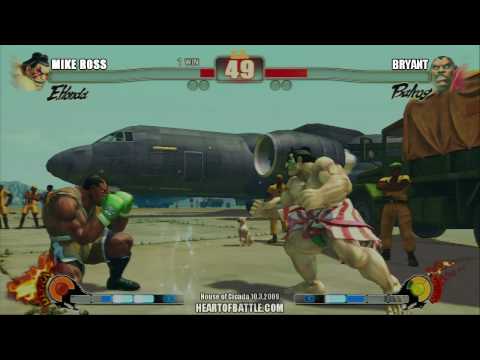 House of Cicada SF4 Tournament - TOP 8 [LB] - Mike Ross (EH) vs Bryant the Tyrant (BA)