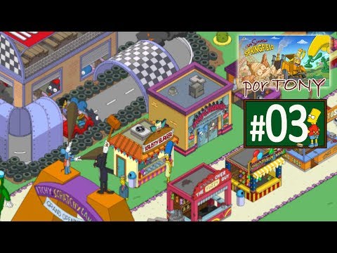 Los Simpson Springfield "Rascapiquilandia, Cap. 3 - Construyendo Rascapiquilandia" por Tony