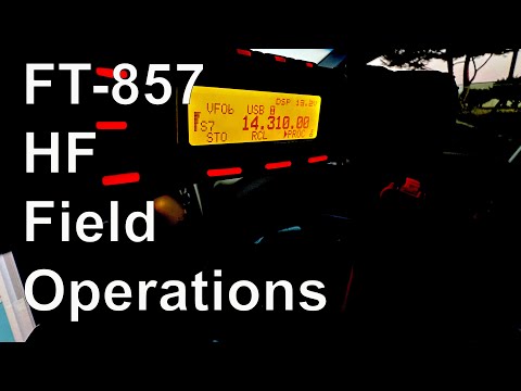 Yaesu FT-857D Field Operation