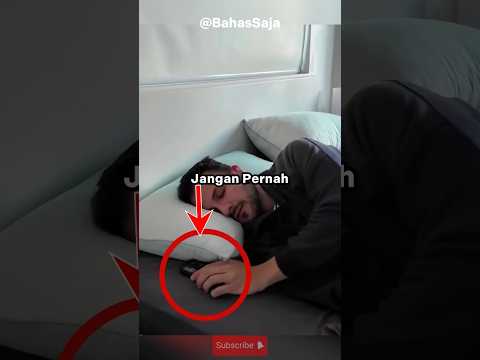 Jangan Simpan HP mu di bawah Bantal, ini Alasannya ‼️