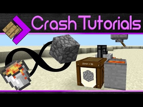 Automatic COBBLE + LAVA Farm | Crash Landing Tutuorial