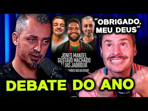 GUSTAVO MACHADO FALA DO DEBATE CONTRA JONES e ELIAS