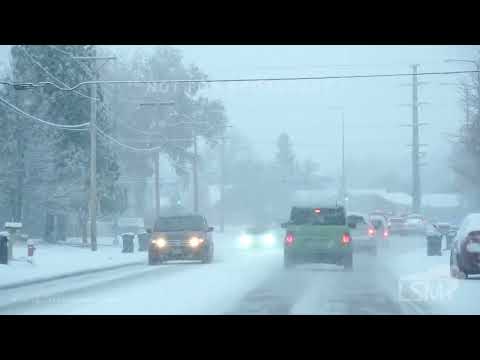 11-15-2022 Rapid City, SD - Heavy Snowfall Low Visibility I-90