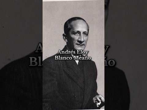 Natalicio de Andrés Eloy Blanco #historia #venezuela #sucre #poeta #conmemoracion
