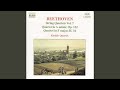 String Quartet in F Major, Hess 34 (arr. of Piano Sonata No. 9 in E Major, Op. 14, No. 1) : I....