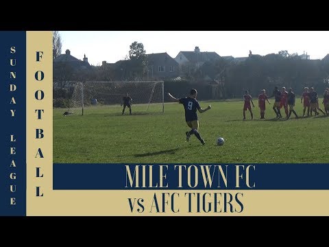 Mile Town FC vs AFC Tigers - Cup Final Prep - Sunday League Football