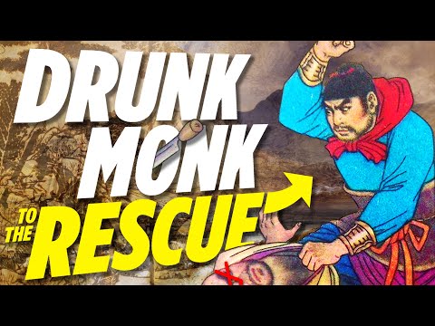 Chinese Tales: DRUNK MONK - Outlaws of the Marsh (Water Margin) - Lu Zhishen