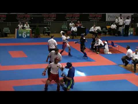 WAKO European Championships Kickboxen Albena Sitnilska vs. Tereza Martinkova