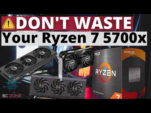 ЛУЧШИЕ ВИДЕОПРОЦЕССОРЫ ДЛЯ RYZEN 7 5700X В 2025 ГОДУ! (ТОП-3) ✅