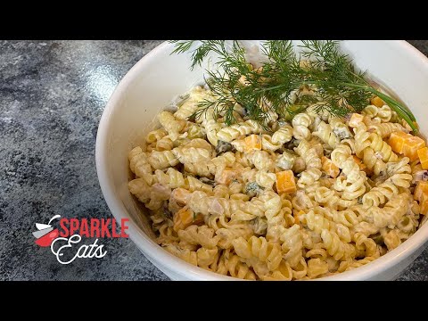 Dill Pickle Pasta Salad