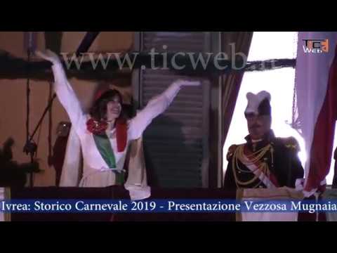 immagine di anteprima del video: Ivrea Storico Carnevale 2019 Presentazione Vezzosa Mugnaia