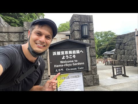 Tokyo’s Hamarikyu Japanese Garden Summer Walk