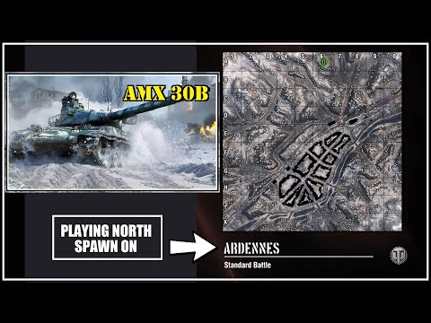 WOT Console: AMX 30B // Playing ARDENNES sucks...but this is how I do it!