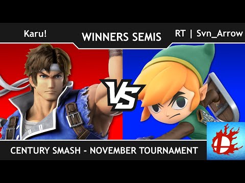 Century Smash November Tournament - Karu! vs. RT | Svn_Arrow (Winners Semis)
