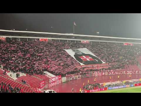 #ULTRAS #CHOREO GOAL BRUNO DUARTE (CRVENA ZVEZDA) vs. FCSB | Europa League