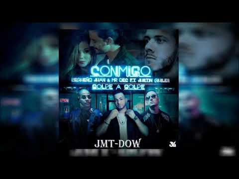 Justin Quiles Ft Golpe A Golpe - Conmigo (Vídeo Letras) | Reggaeton 2018