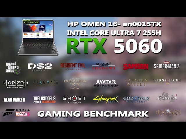 Vídeo relacionado con HP OMEN 16-am0032ns, Ordenador portátil Gaming 16" 2K (Intel Ultra 7-255H, 32GB RAM, 1TB SSD, NVIDIA Geforce RTX 5060, FreeDos) Negro - Teclado QWERTY Español