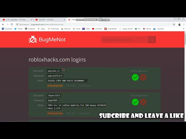 How To Get Free Roblox Accounts 2018
