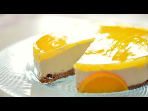 Cheesecake al Limone e Arancia (senza coloranti)