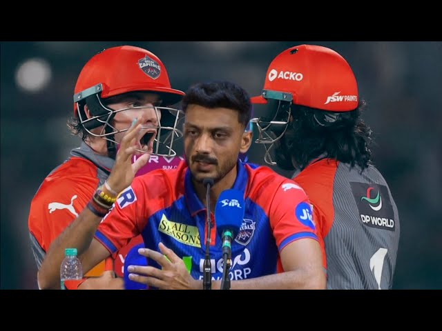 Axar Patel and Nitish Rana speak about RR vs DC Game of IPL 2025 KL Rahul Super Over Highlights