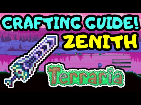GUIDA ALLA CREAZIONE DI TERRARIA ZENITH! Guida passo passo alla creazione di una spada Zenith! Te...