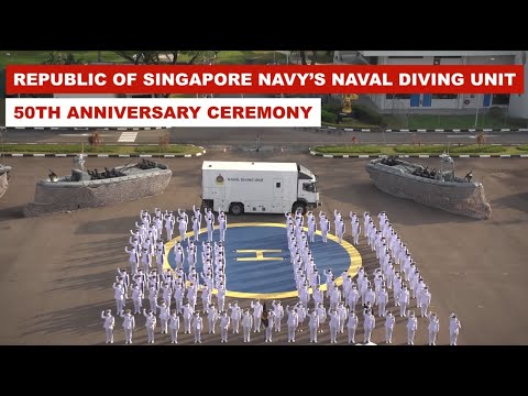 Naval Diving Unit 50th Anniversary Ceremony