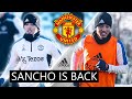 🚨BREAKING: Jadon Sancho RETURNS To Man United Training | Latest Man Utd News