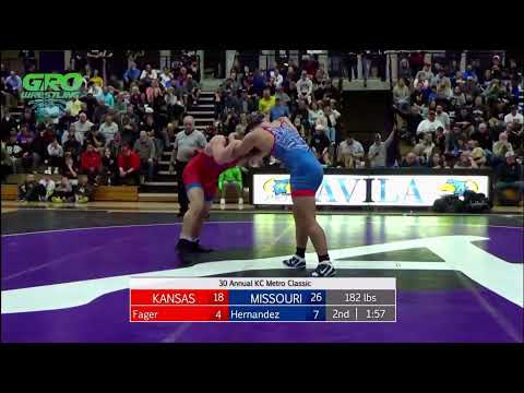 Metro Classic 2022 Hernandez v Fager 182lbs