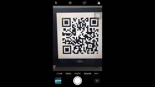 Download the video "Scan a QR code using a phone"