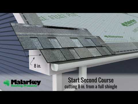 How to Install Laminate Architectural Shingles by Malarkey Roofing Products